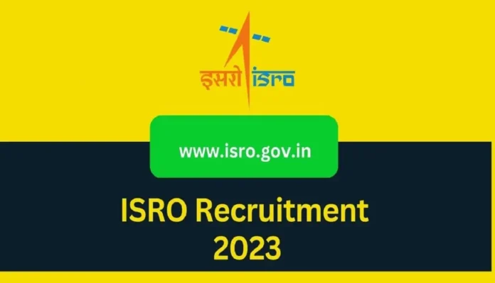 isro recruitment 2023